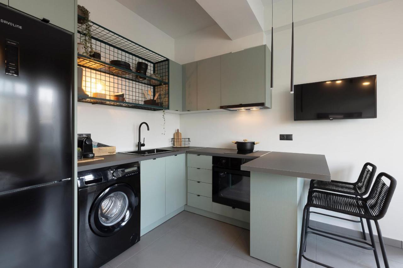 K4 0 City Apartments, Historical Center, Thessaloniki #Feelslikehome Bagian luar foto